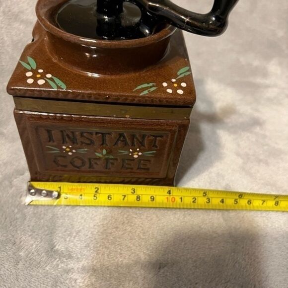 Vintage 'instant coffee' container faux grinder Lipper & Mann Creations - Picture 8 of 11